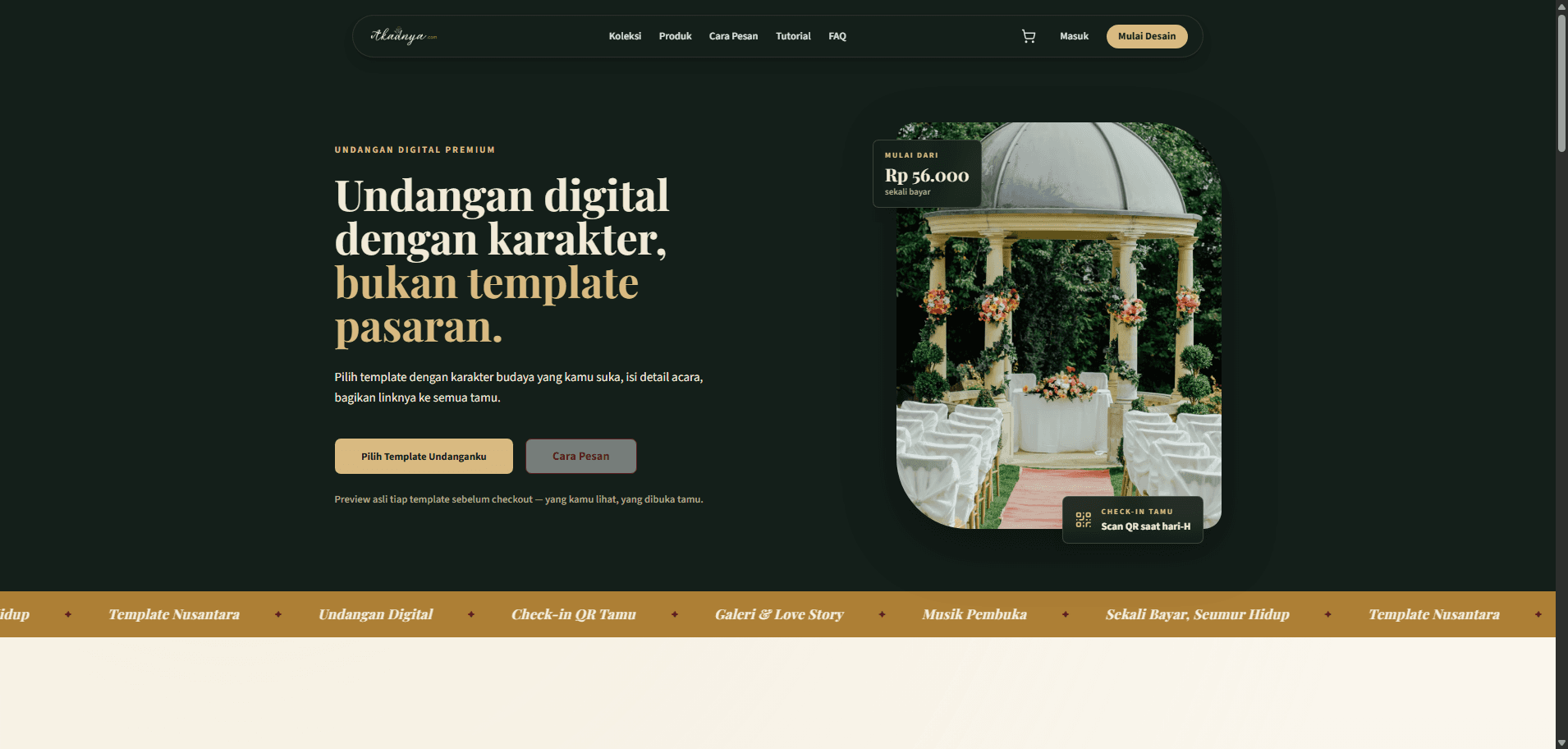 Tampilan produk Akadnya.com