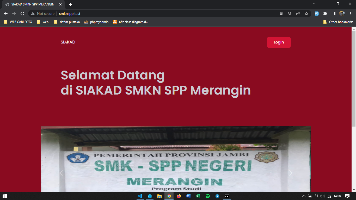 image of Sistem Informasi Akademik Pada SMKN SPP Merangin